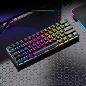 SAMA Hot Selling Mechanical Gaming Keyboard Teclado 60% Hotswap Mini PC RGB Mechanical Keyboards